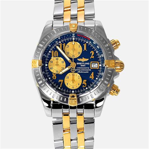 breitling crono oro epoca|breitling chronometre automatic.